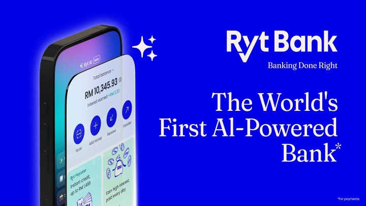 В Малайзии начал работу цифровой банк Ryt Bank на базе ИИ