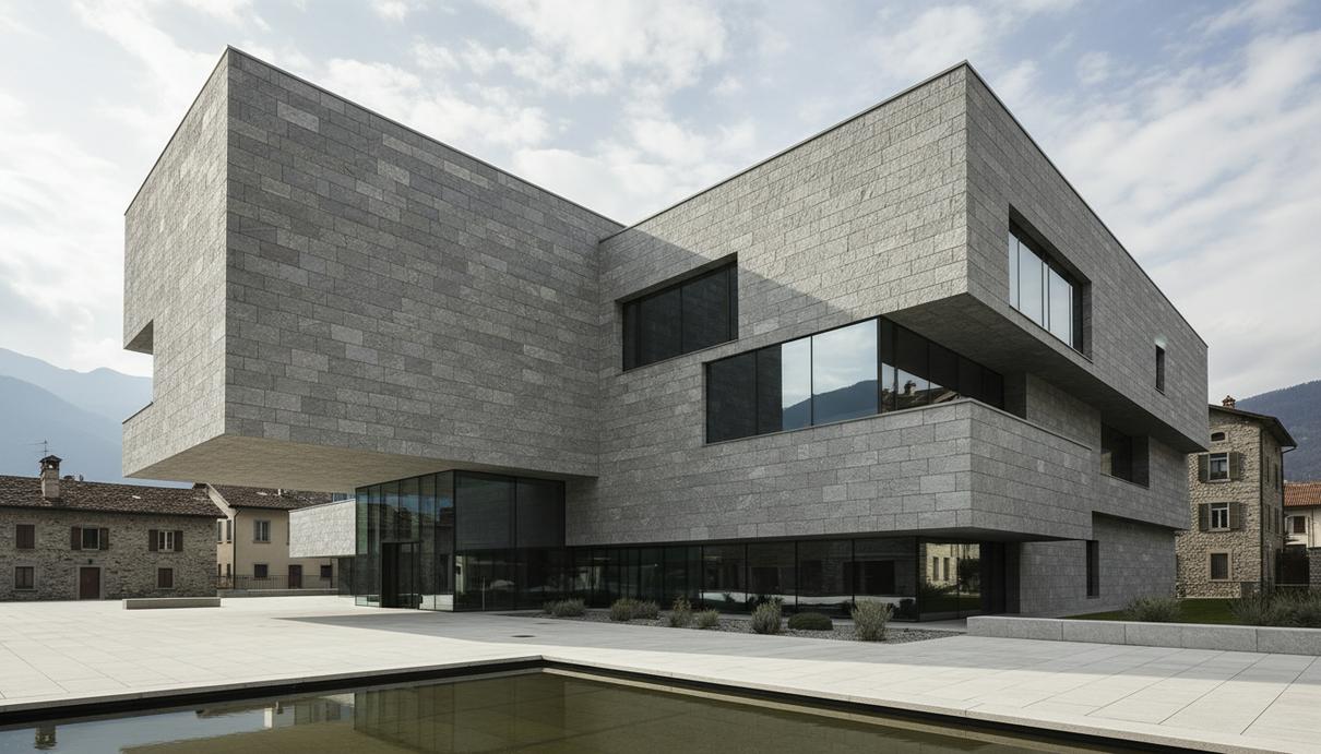 Суд Швейцарии освободил UBS от ответственности по делу Credit Suisse Внешний вид здания Федерального уголовного суда Швейцарии из серого камня при дневном свете.